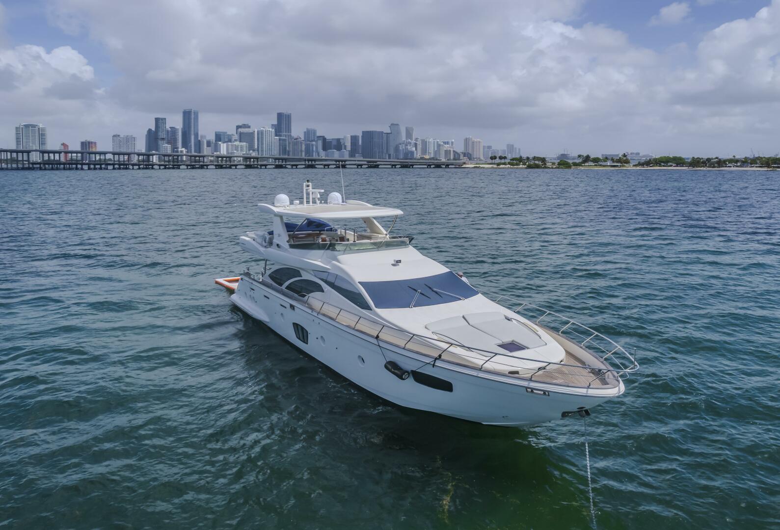 Thinks It s His Too 75ft Azimut Yacht For Sale