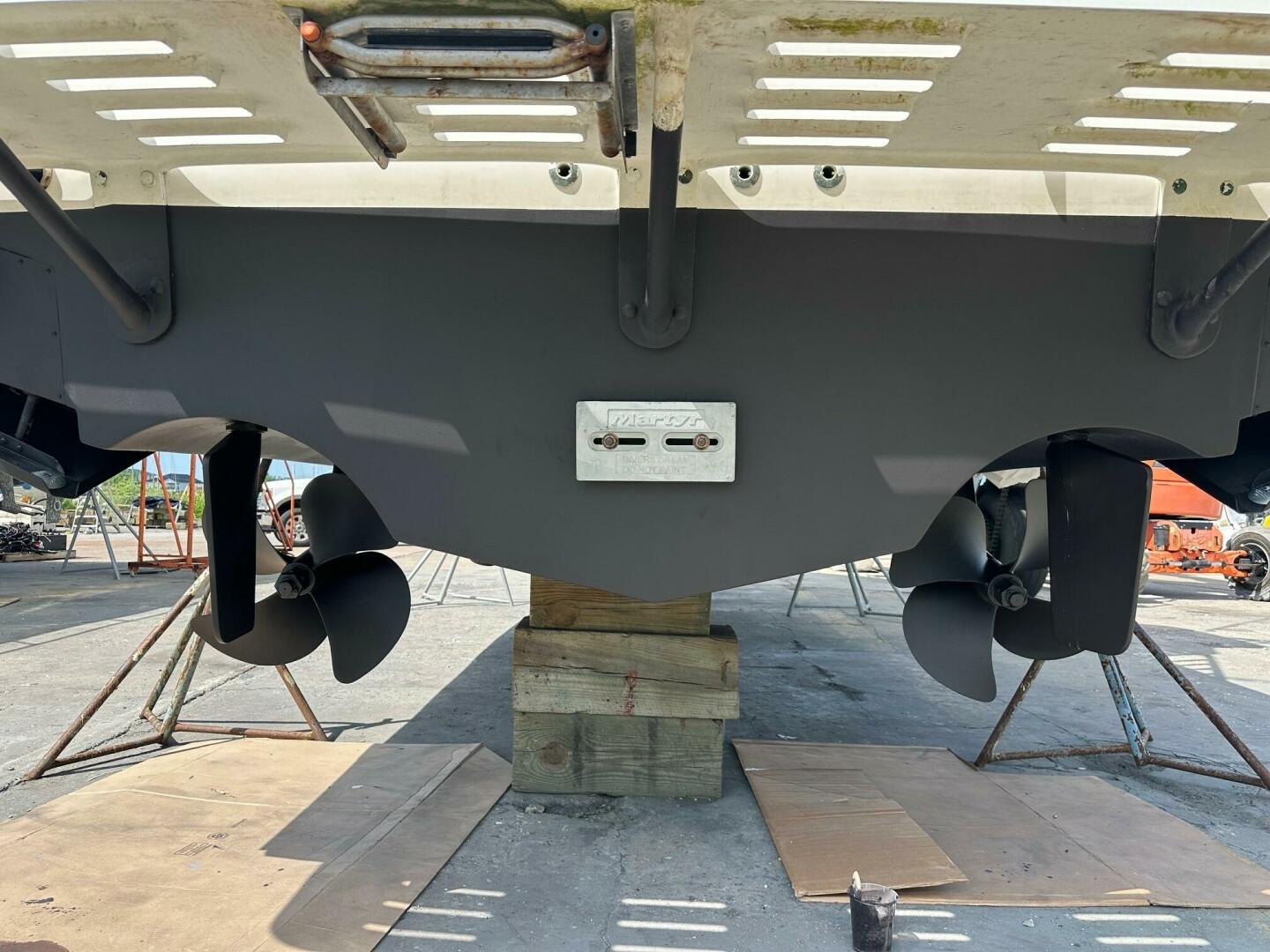 2006 Cabo 35 Express Never Again VII Bottom Job