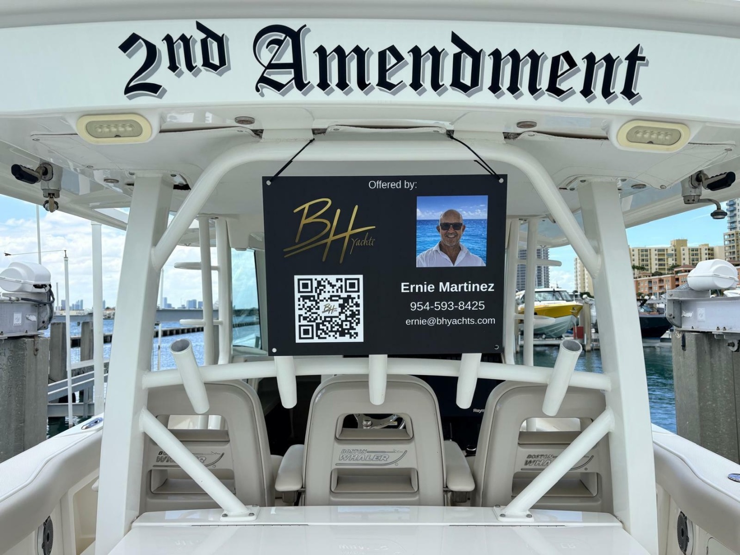 2nd Ammendment 38ft Boston Whaler Yacht For Sale