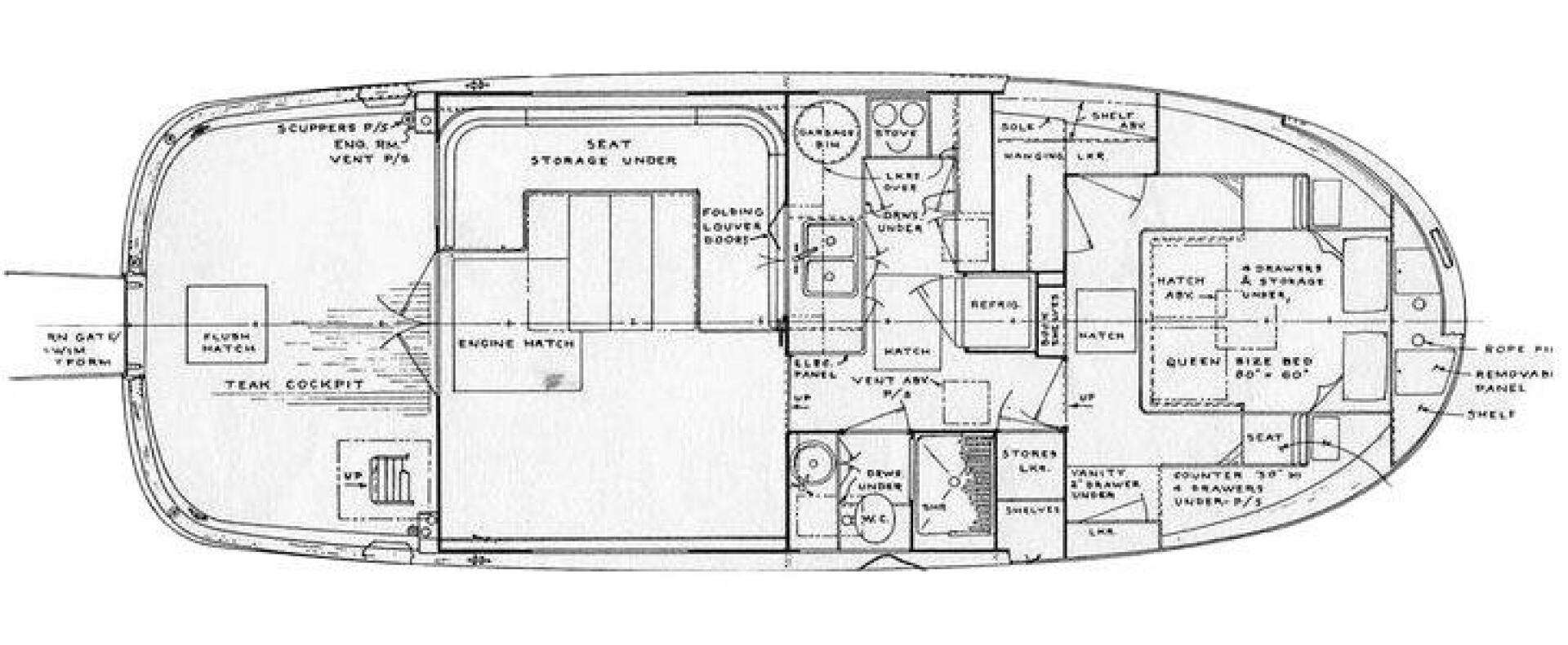 36ft Kadey Krogen Yacht For Sale