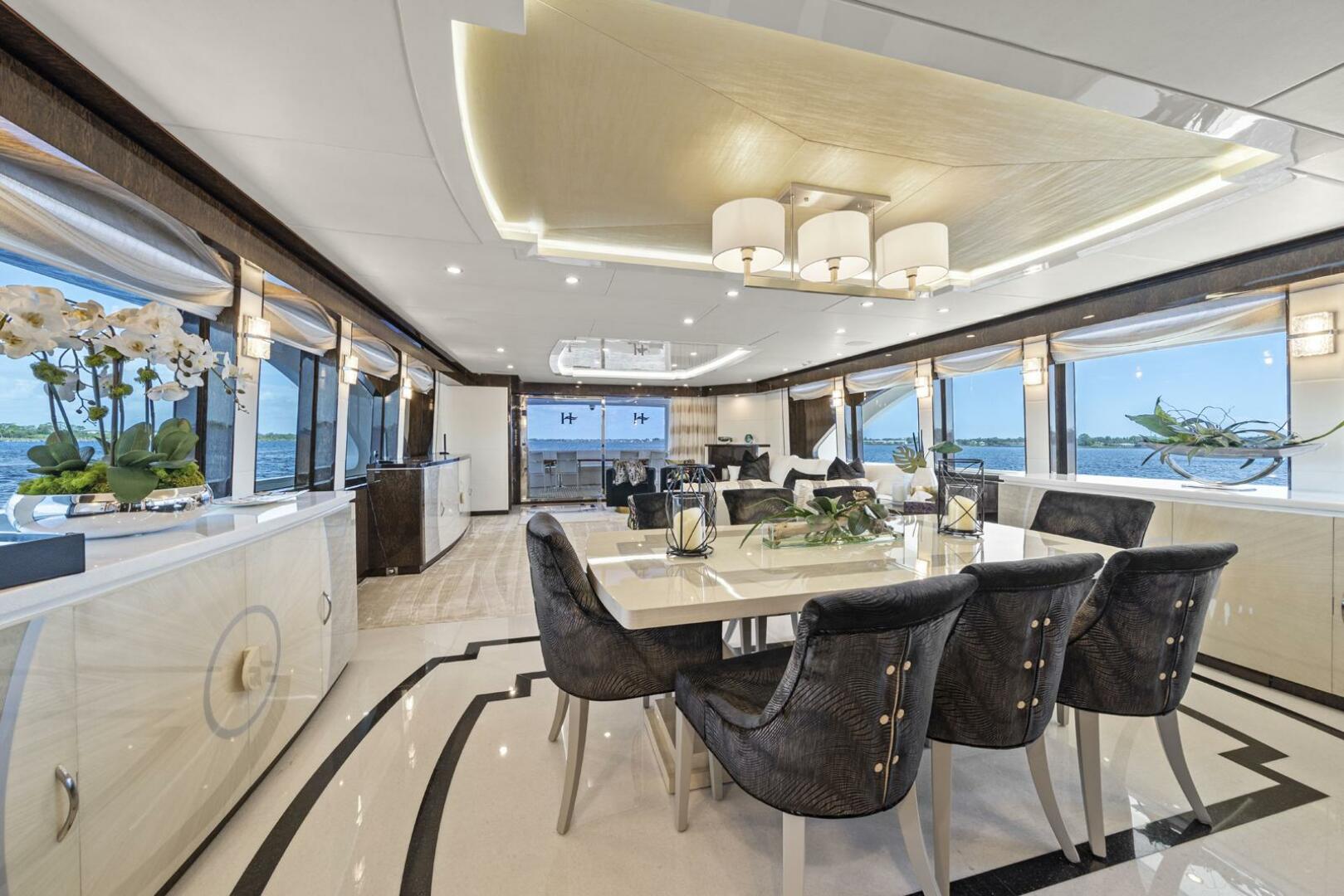 Dining Area Looking Aft  