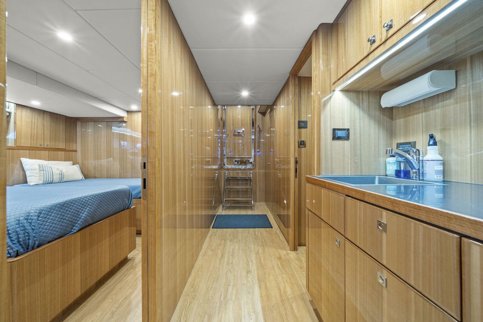 Crew Companionway Looking Aft  