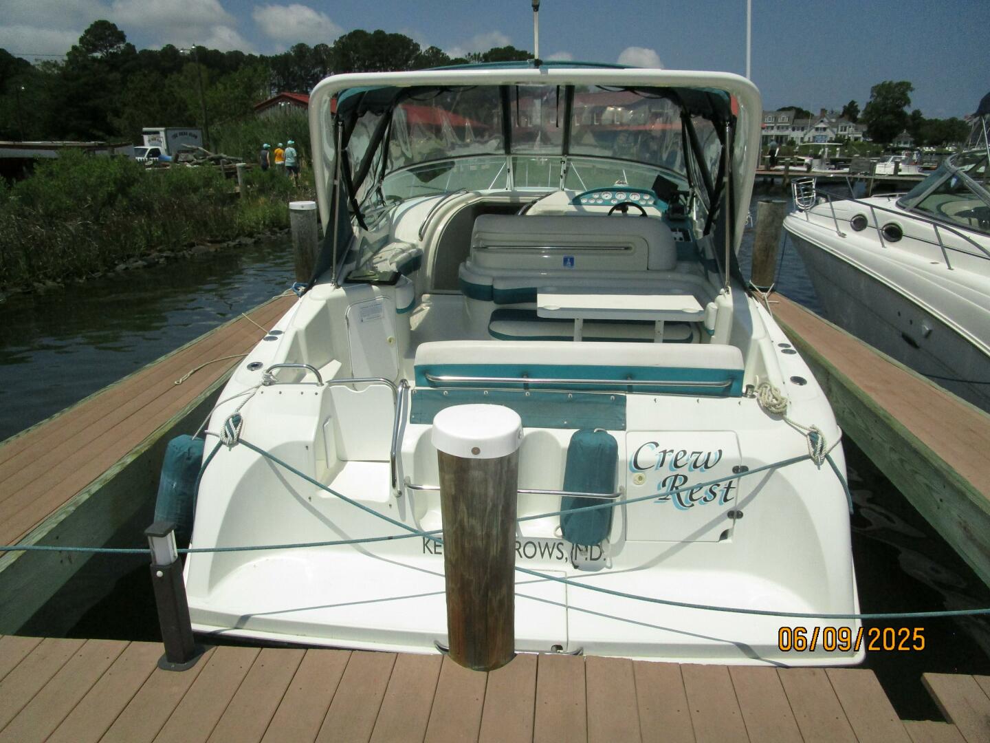 31' Silverton aft profile