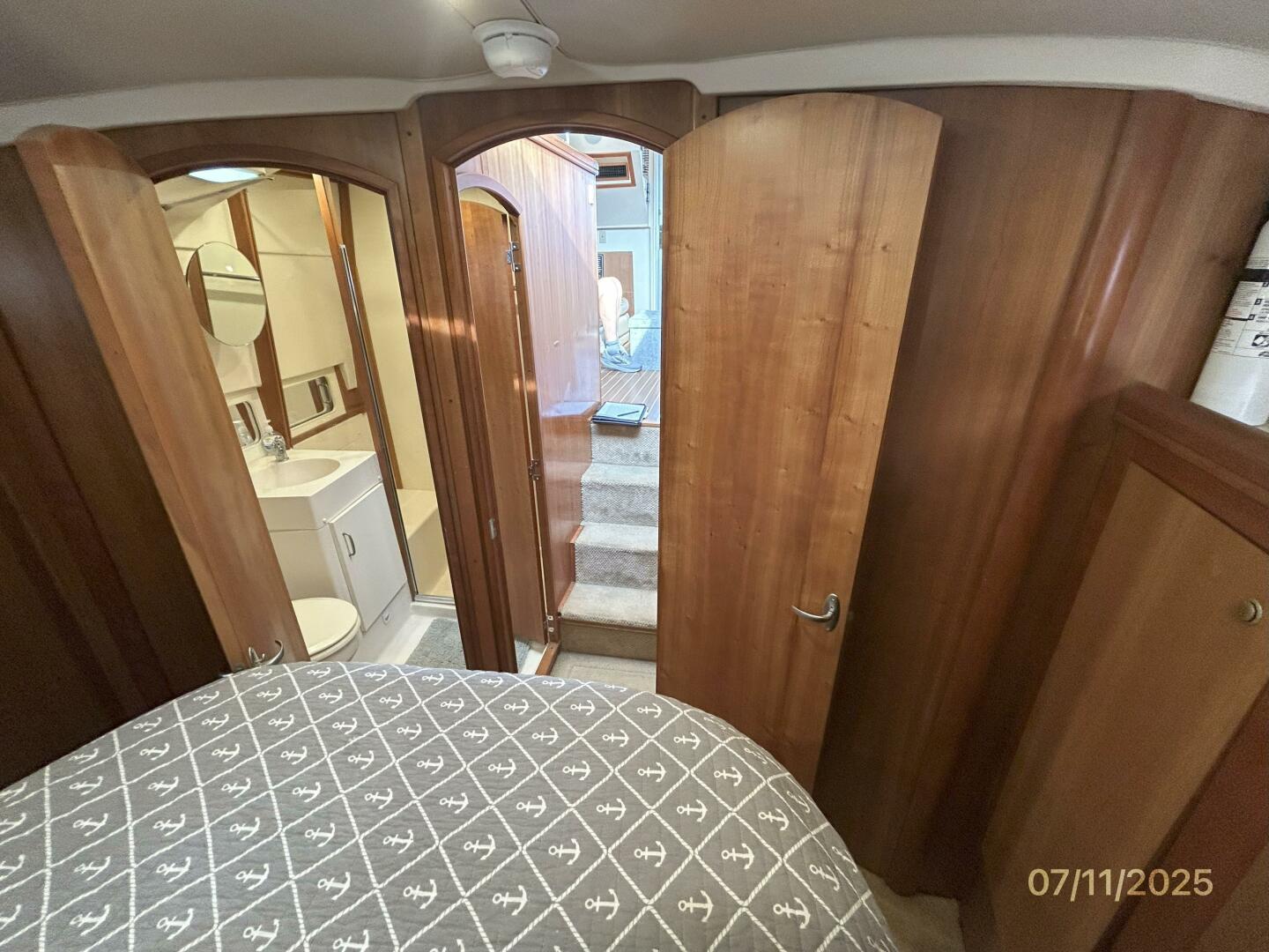 39' Mainship master stateroom aft