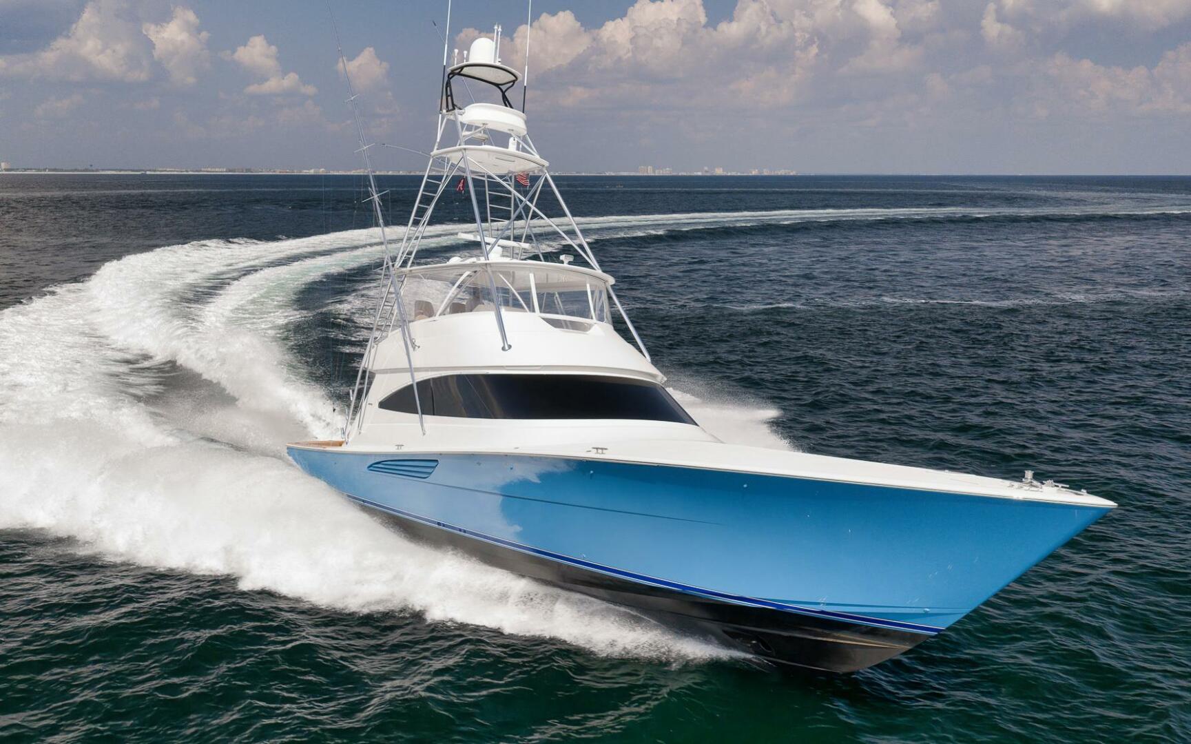 Galati Yacht Sales Incoming Trade 68ft Viking Yacht For Sale