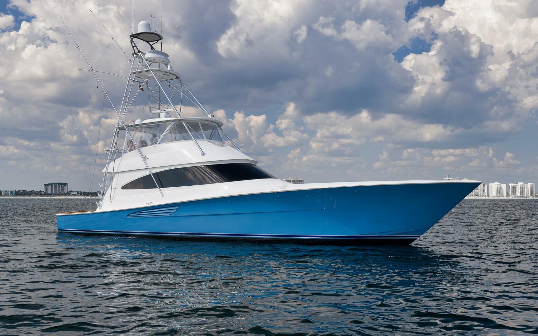 Galati Yacht Sales Incoming Trade 68ft Viking Yacht For Sale