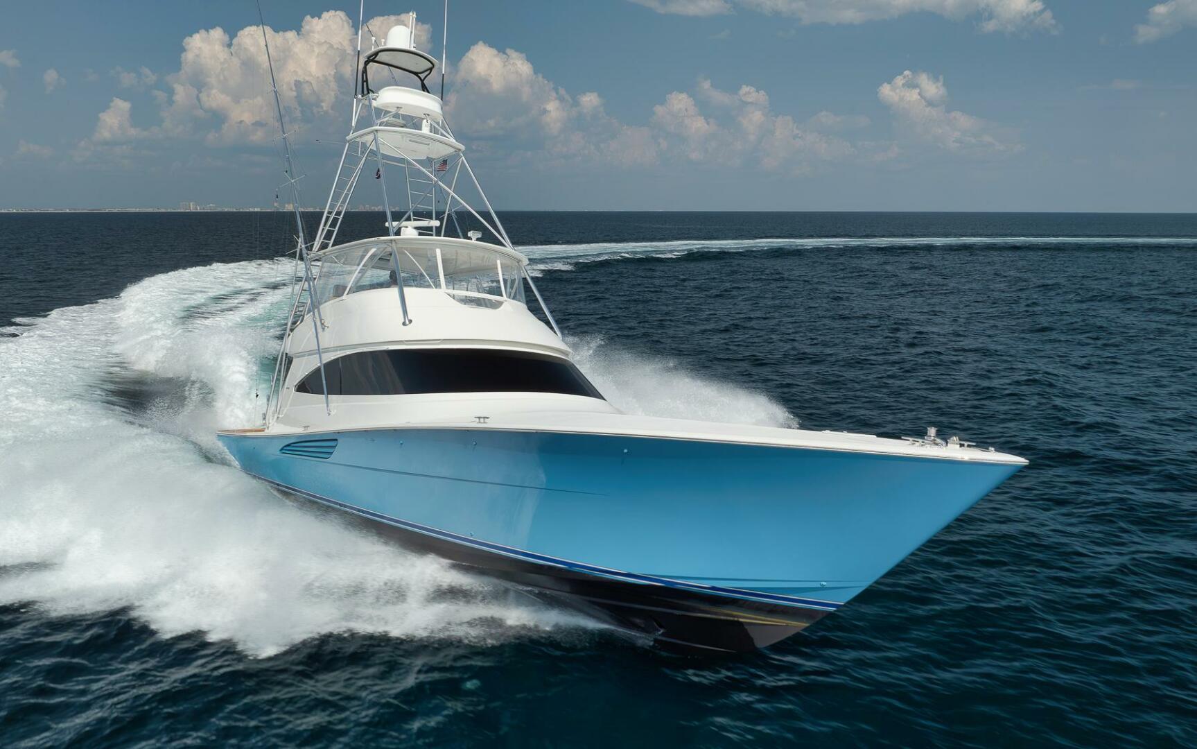 Galati Yacht Sales Incoming Trade 68ft Viking Yacht For Sale