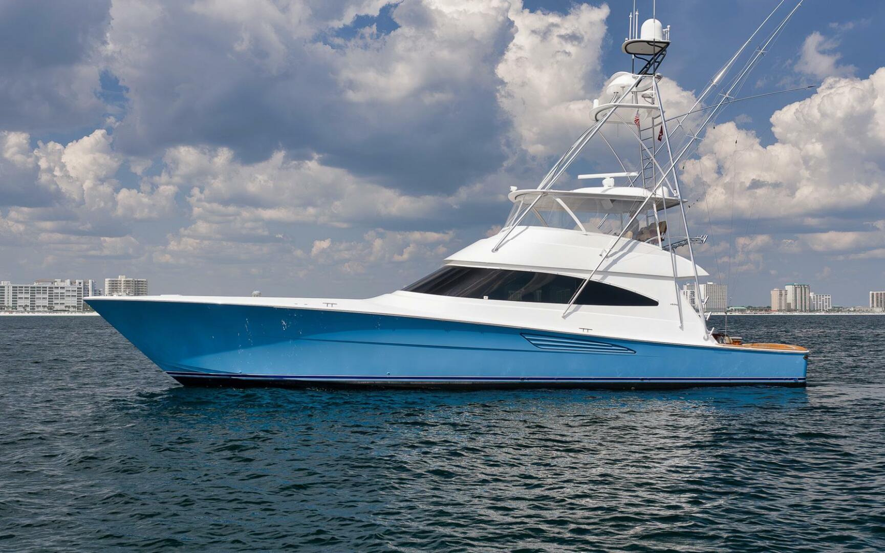 Galati Yacht Sales Incoming Trade 68ft Viking Yacht For Sale