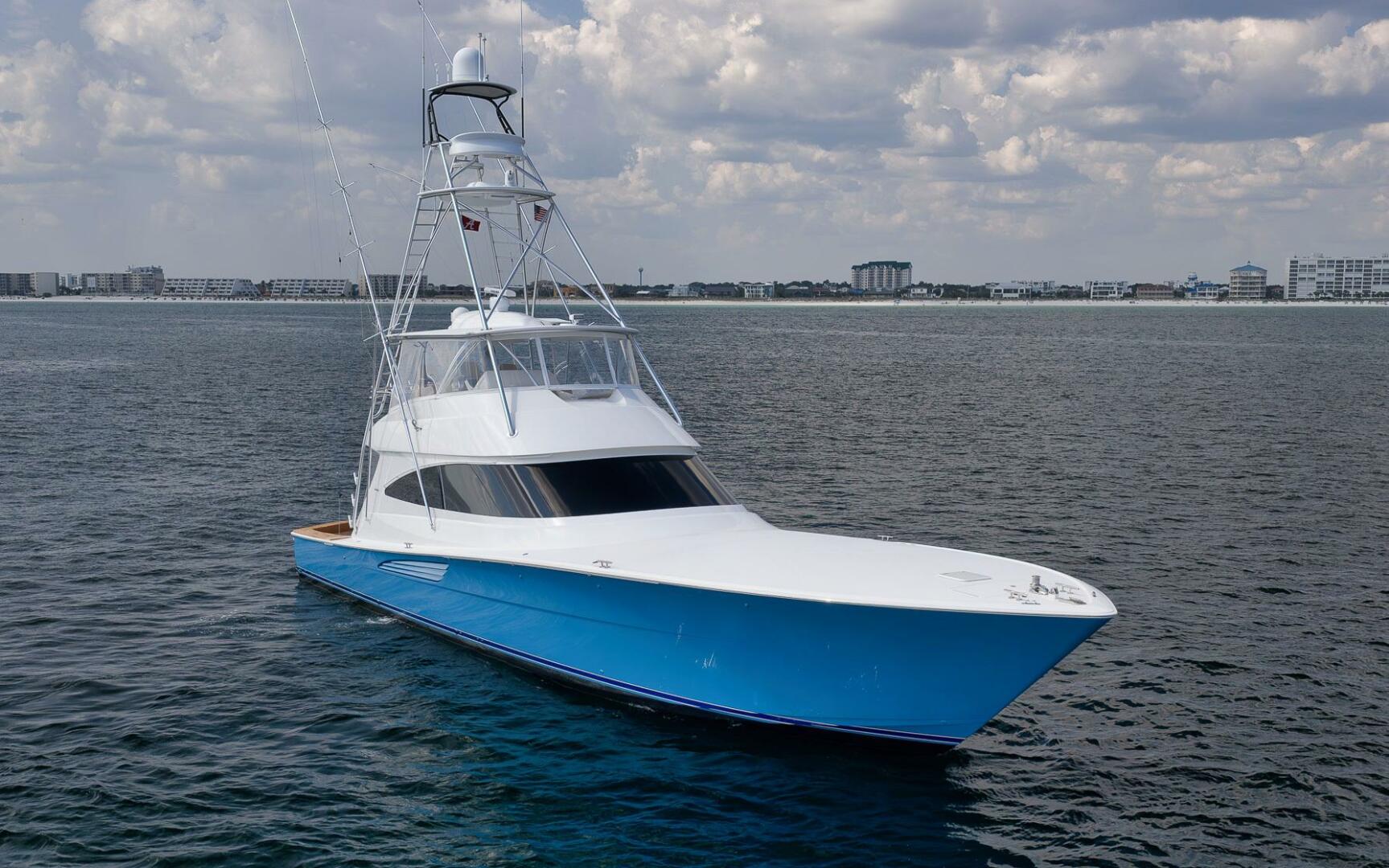 Galati Yacht Sales Incoming Trade 68ft Viking Yacht For Sale