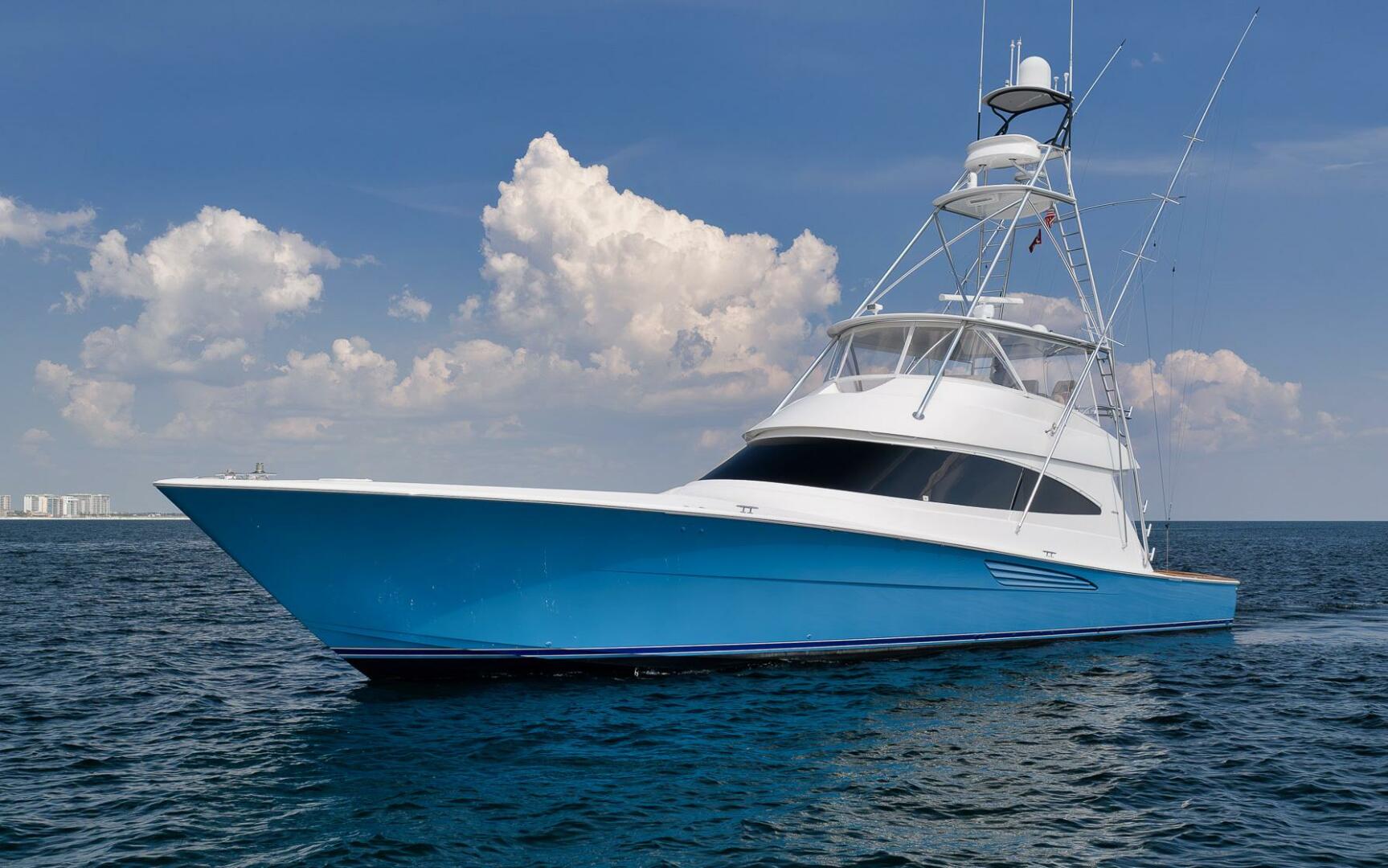 Galati Yacht Sales Incoming Trade 68ft Viking Yacht For Sale