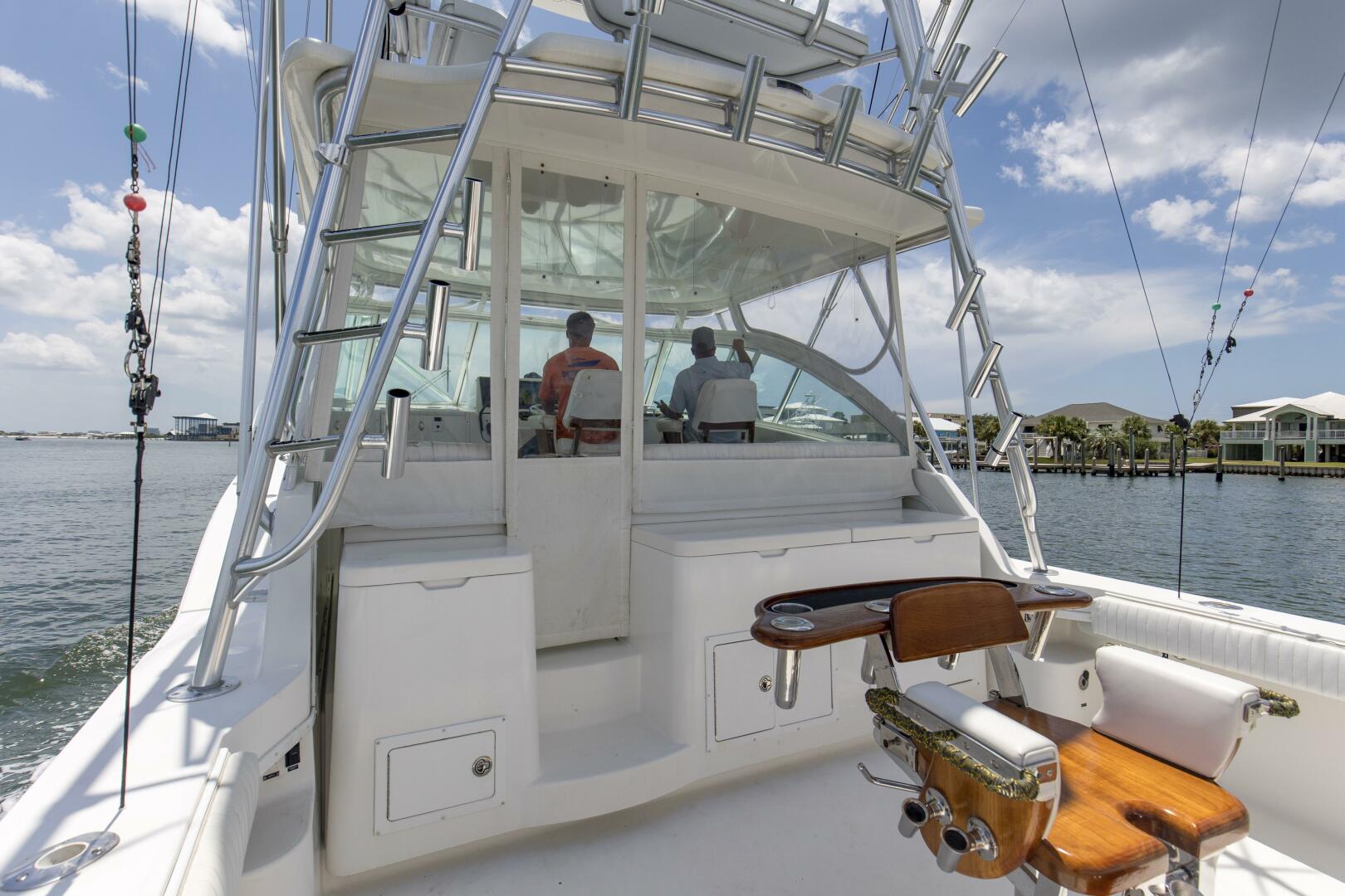 2009 36 Albemarle 360 XF Tin Bender Cockpit