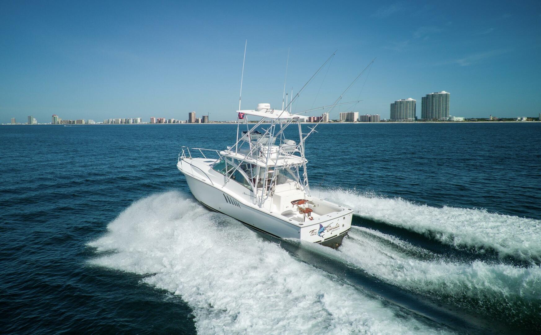 2009 36 Albemarle 360 XF Tin Bender Port Profile (3)