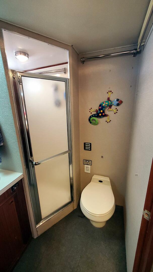 Guest Head Shower and Toilet