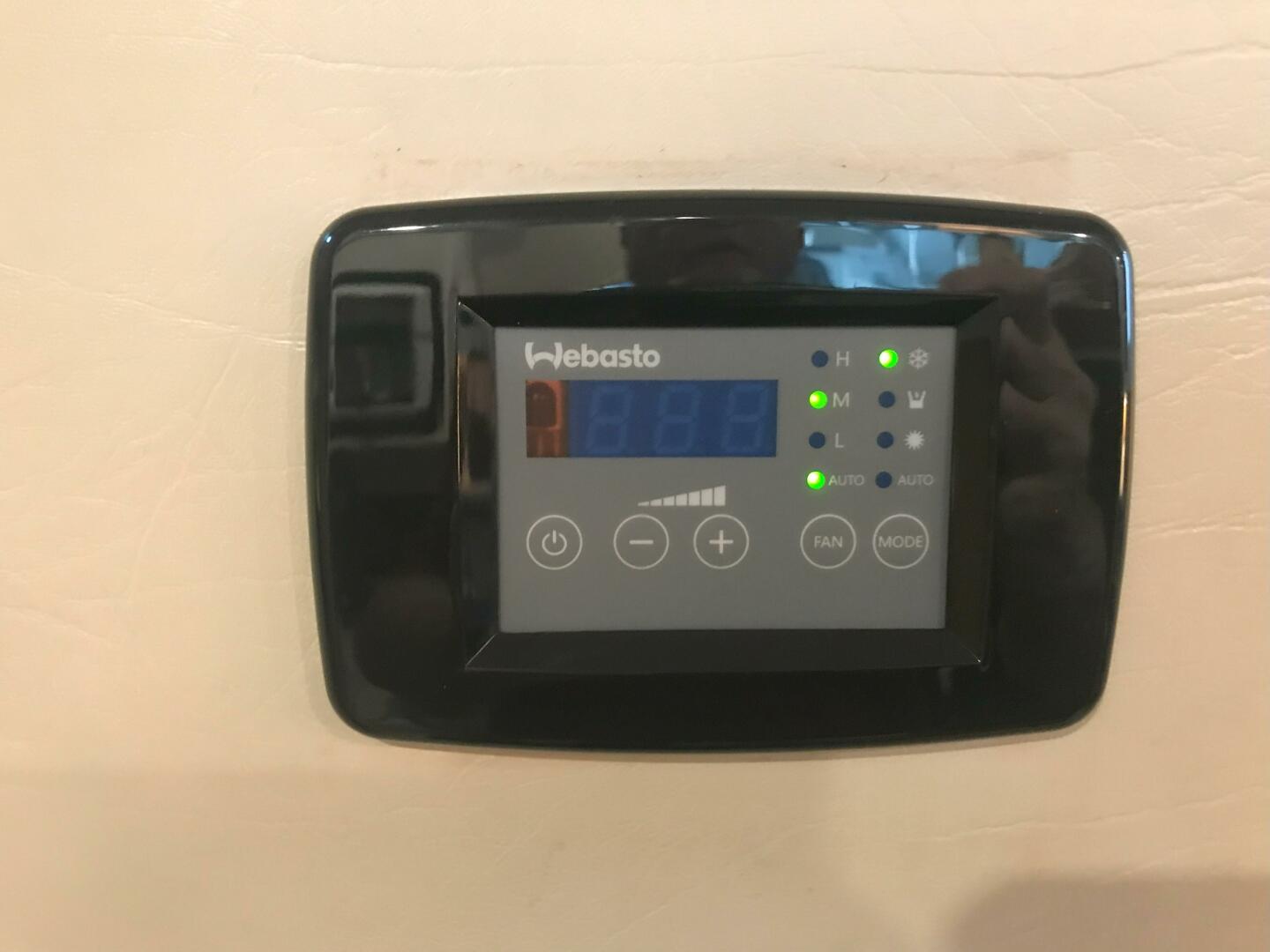 34 ft Mainship - Two New Webasto AC Units with Control Panel