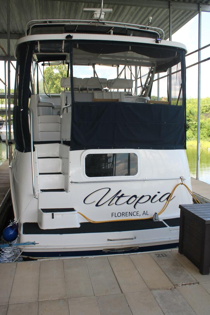 34 ft Mainship - Aft Board Steps and Swim Platform
