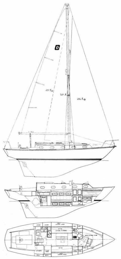Enchantress 33ft Cape Dory Yacht For Sale