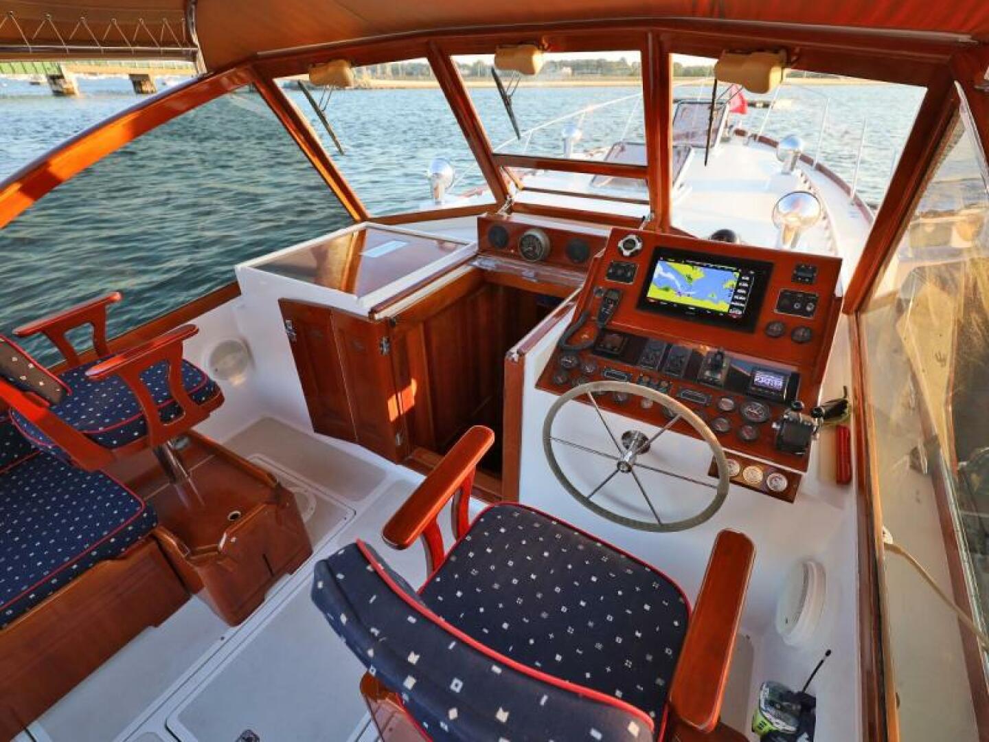 Helm and Bridge Deck, Fwd.