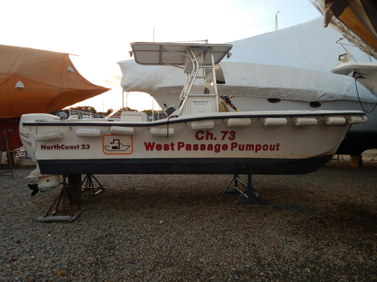 Pump Out Boat 23ft North Coast Yacht For Sale