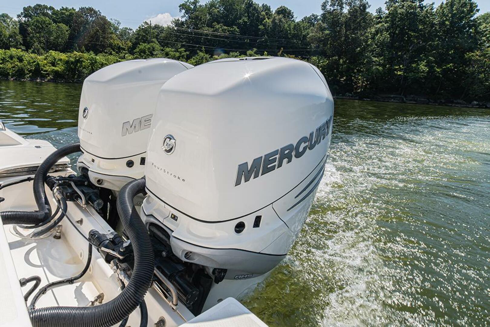Port outboard engine