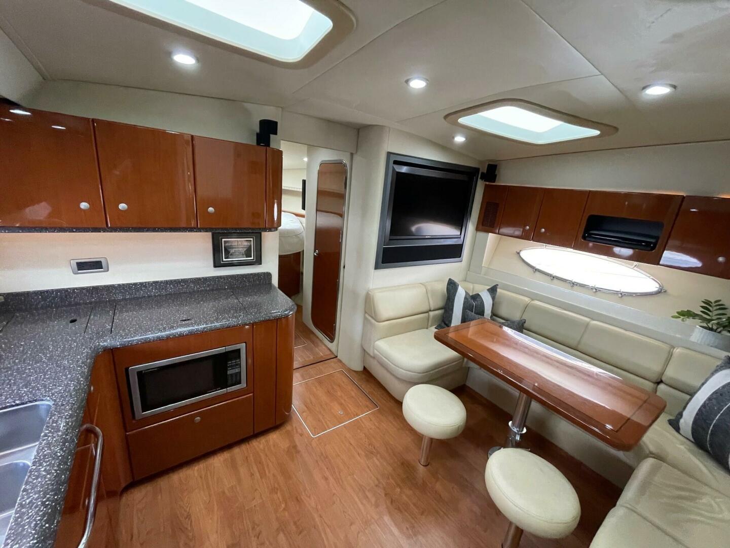 Formula 45 Yacht BenThere- Salon and Galley