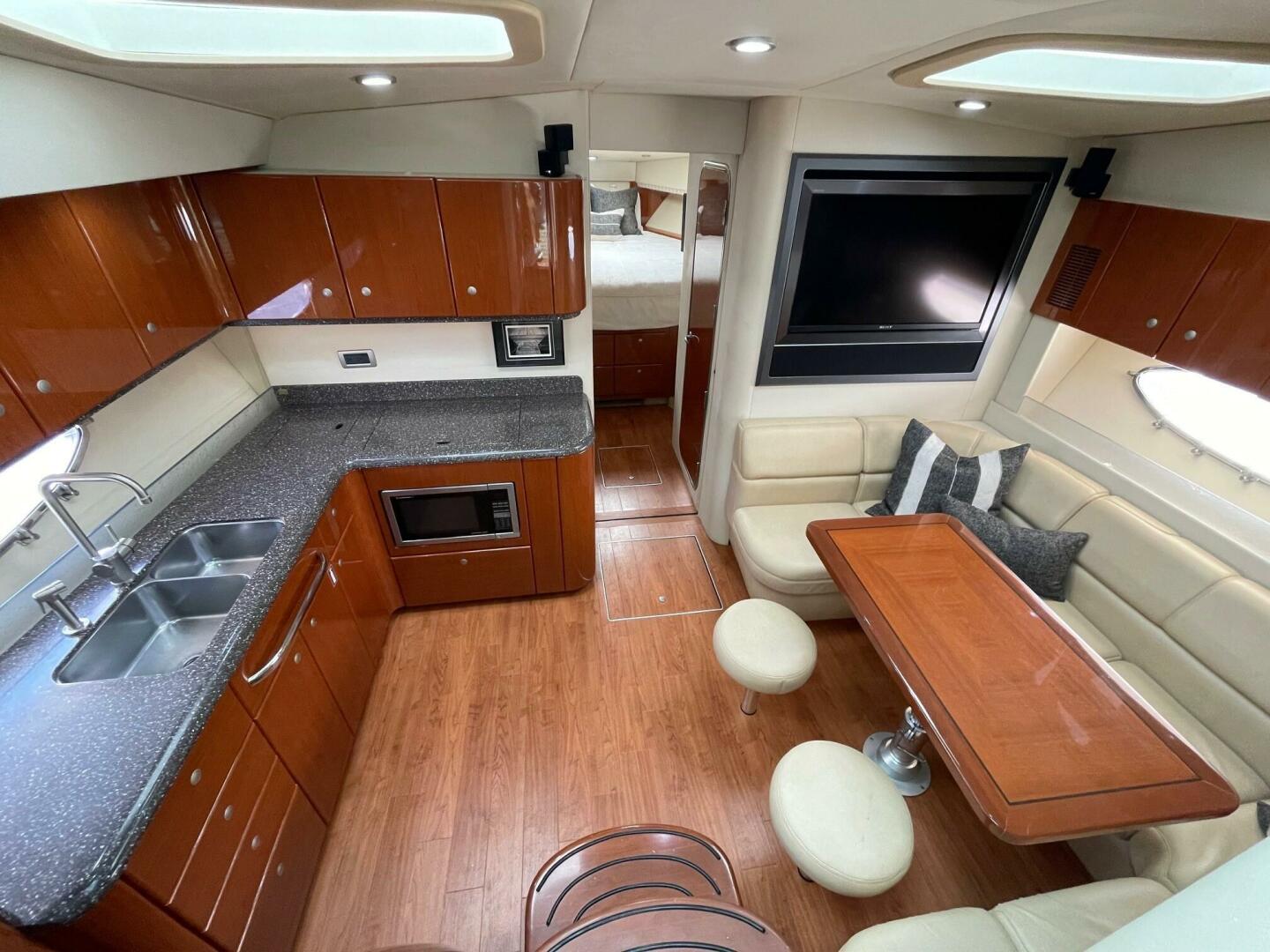 Formula 45 Yacht BenThere- Salon and Galley
