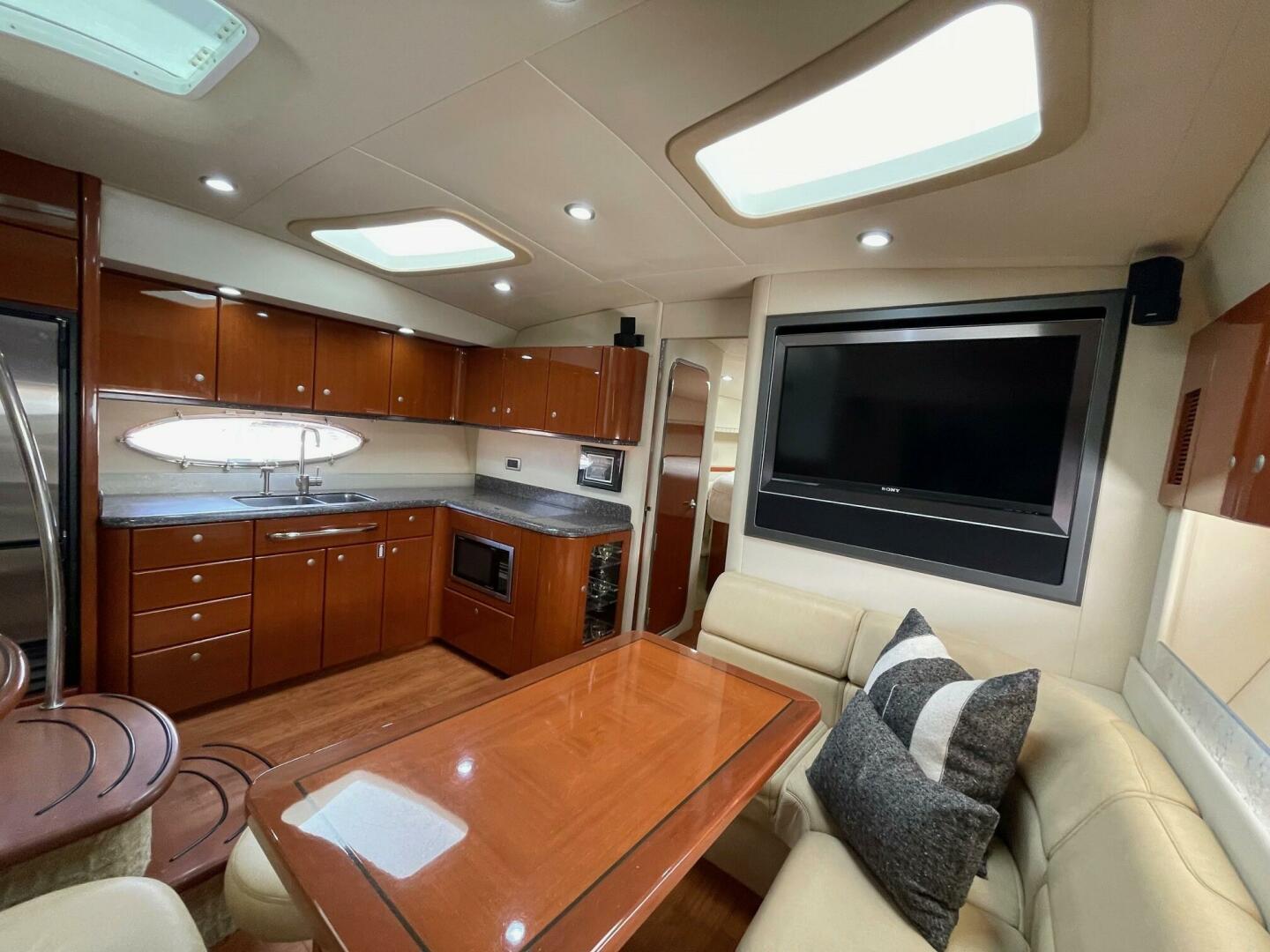Formula 45 Yacht BenThere- Salon and Galley