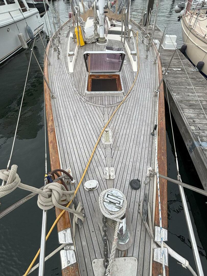 Foredeck from Above