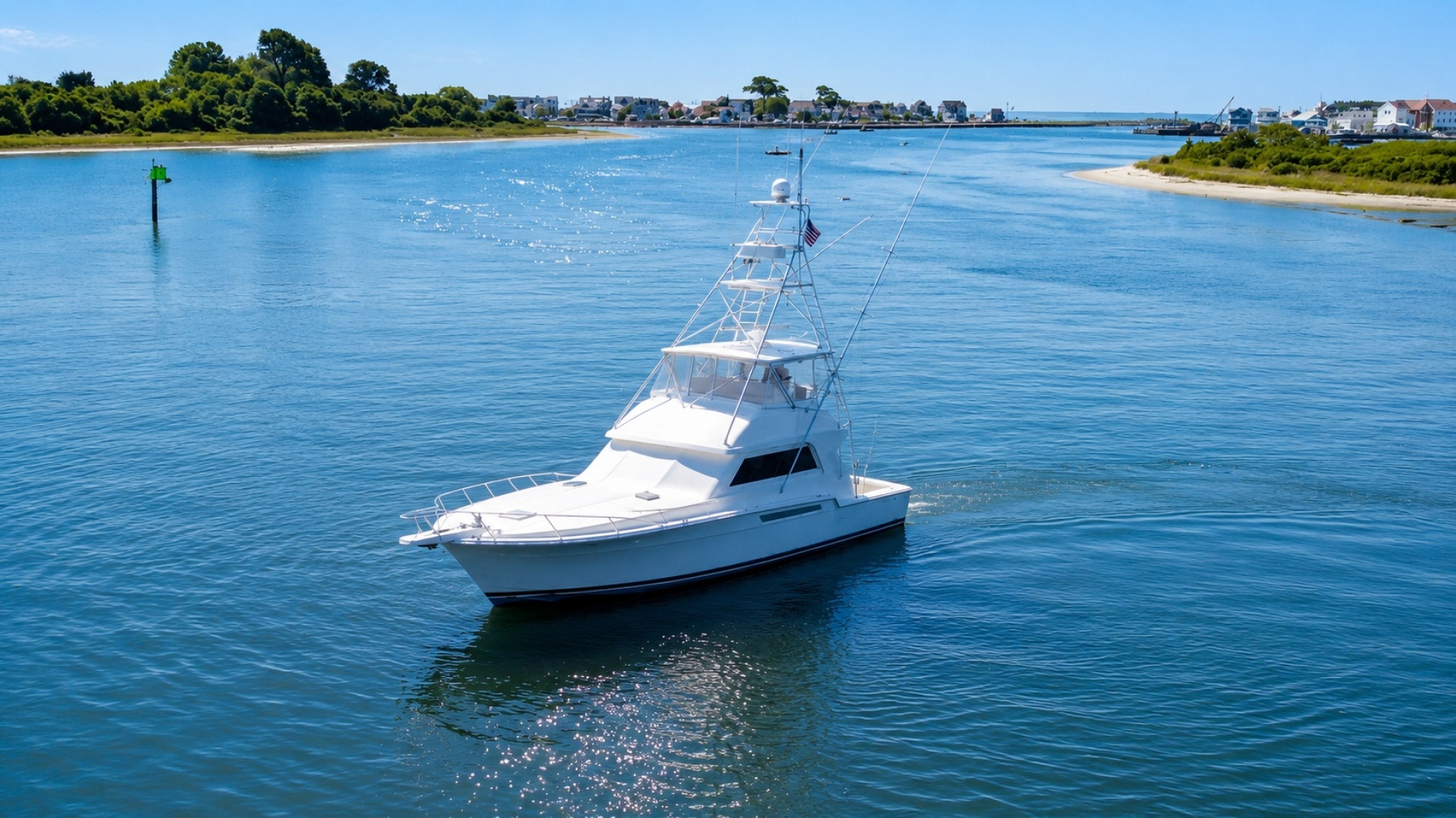 Reel Class 54ft Bertram Yacht For Sale