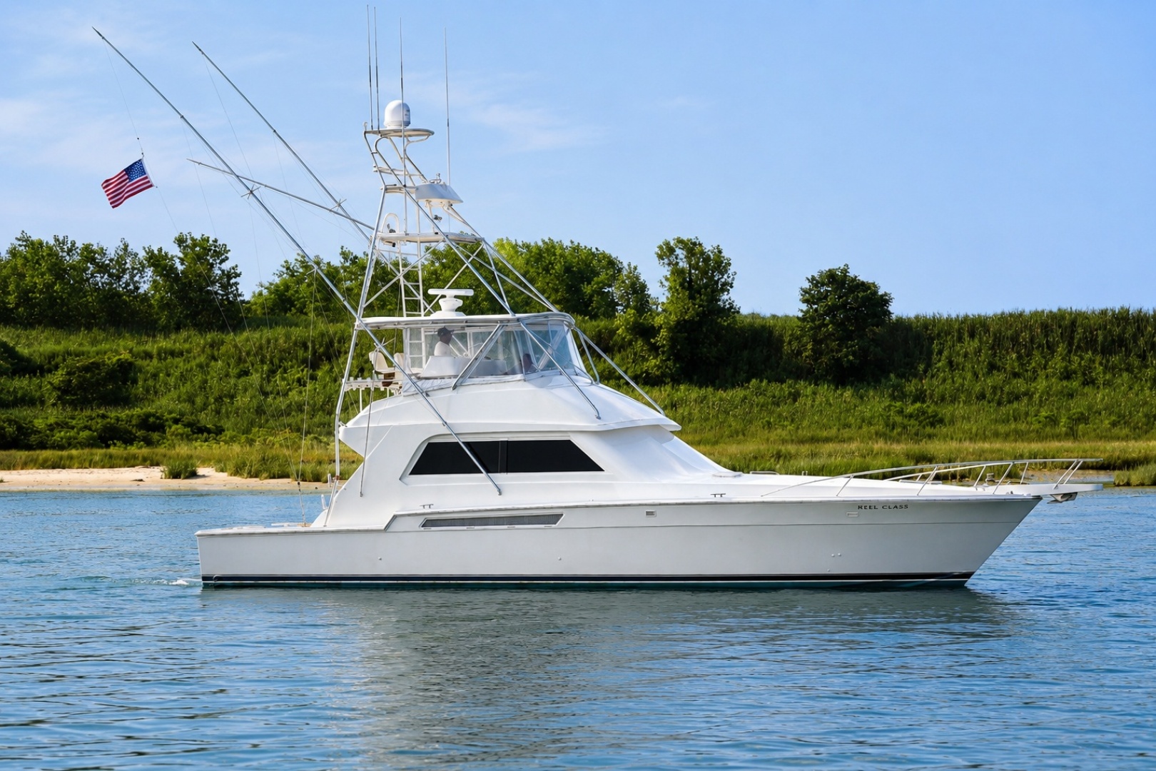 Reel Class 54ft Bertram Yacht For Sale