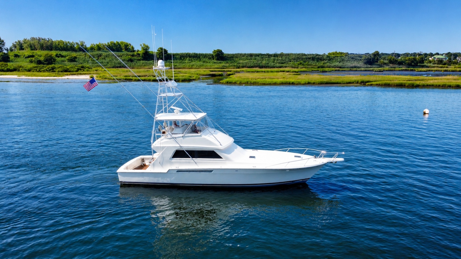 Reel Class 54ft Bertram Yacht For Sale