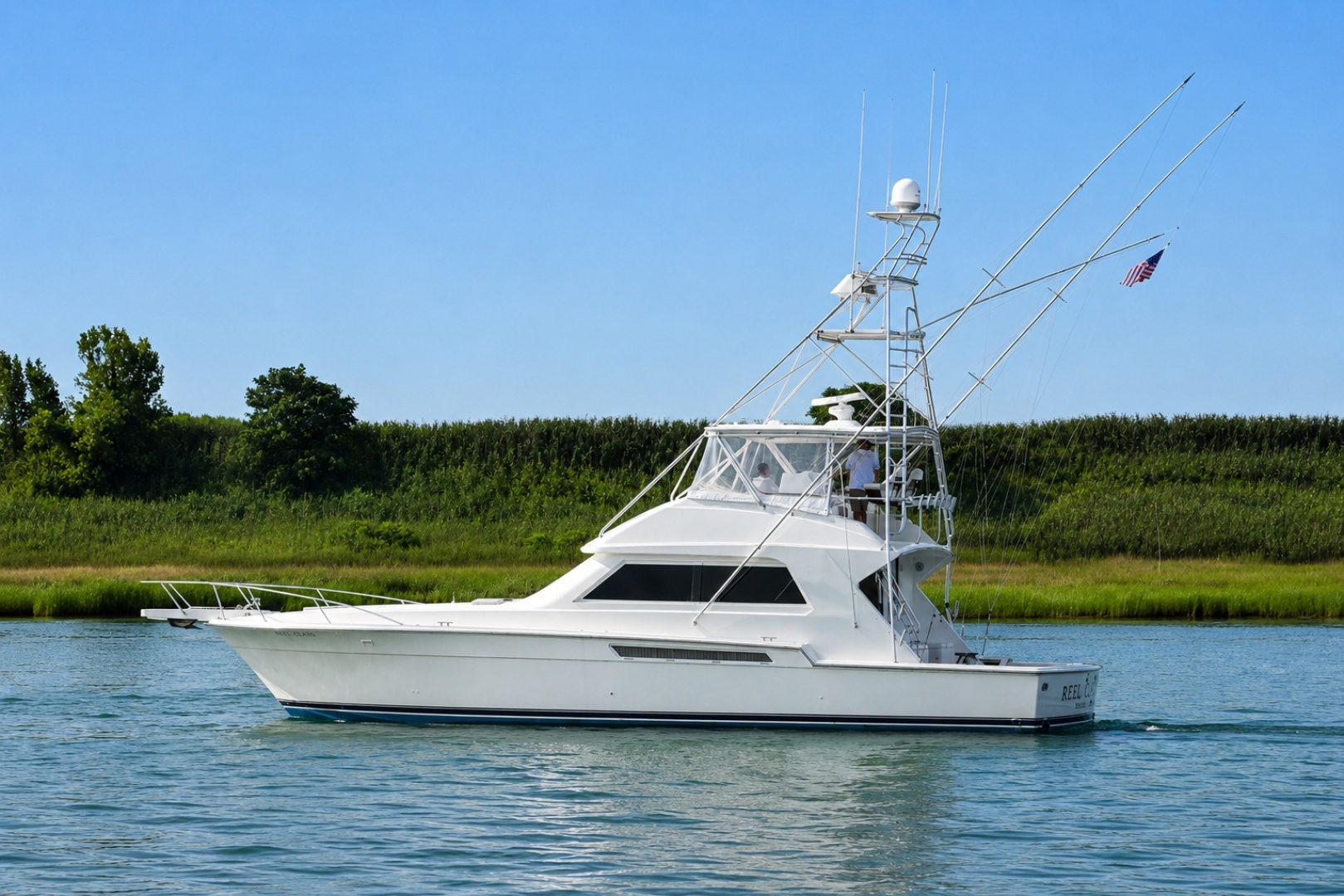 Reel Class 54ft Bertram Yacht For Sale