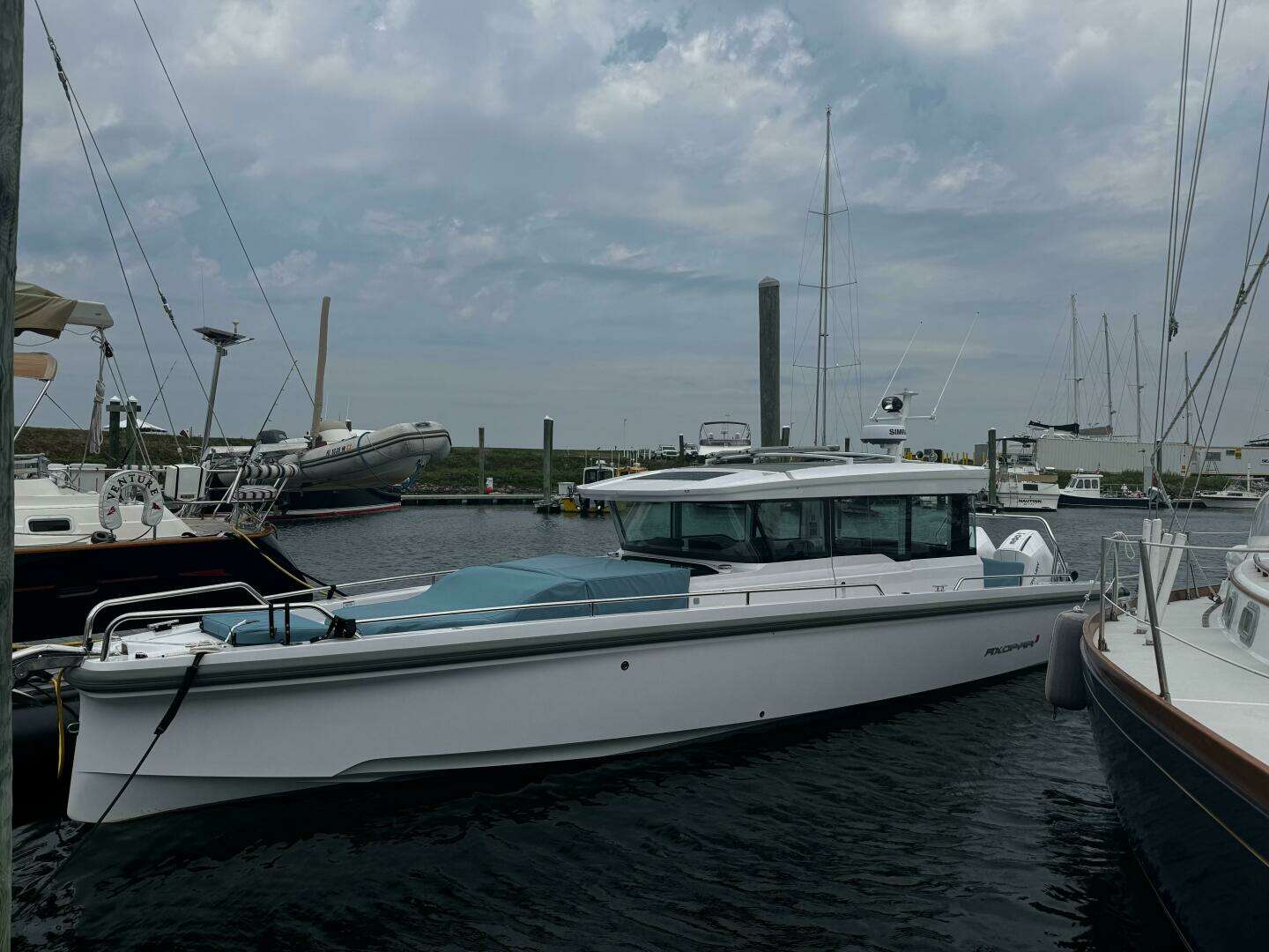 O Sea D 2024 Axopar 37 XC Cross Cabin Yacht For Sale in Newport RI O Sea D 2024 Axopar 37 XC Cross Cabin Yacht For Sale in Newport RI