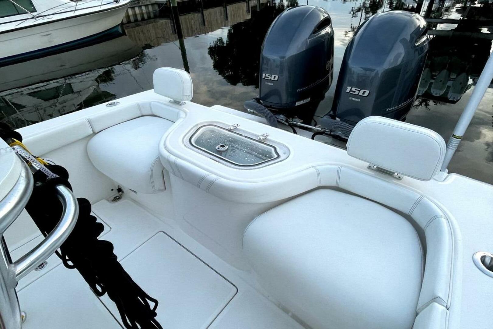 2023 Contender 24 Sport boat with dual Yamaha 150 engines, w