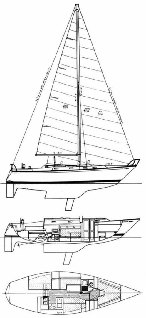 Sandpiper 37ft Tartan Yacht For Sale