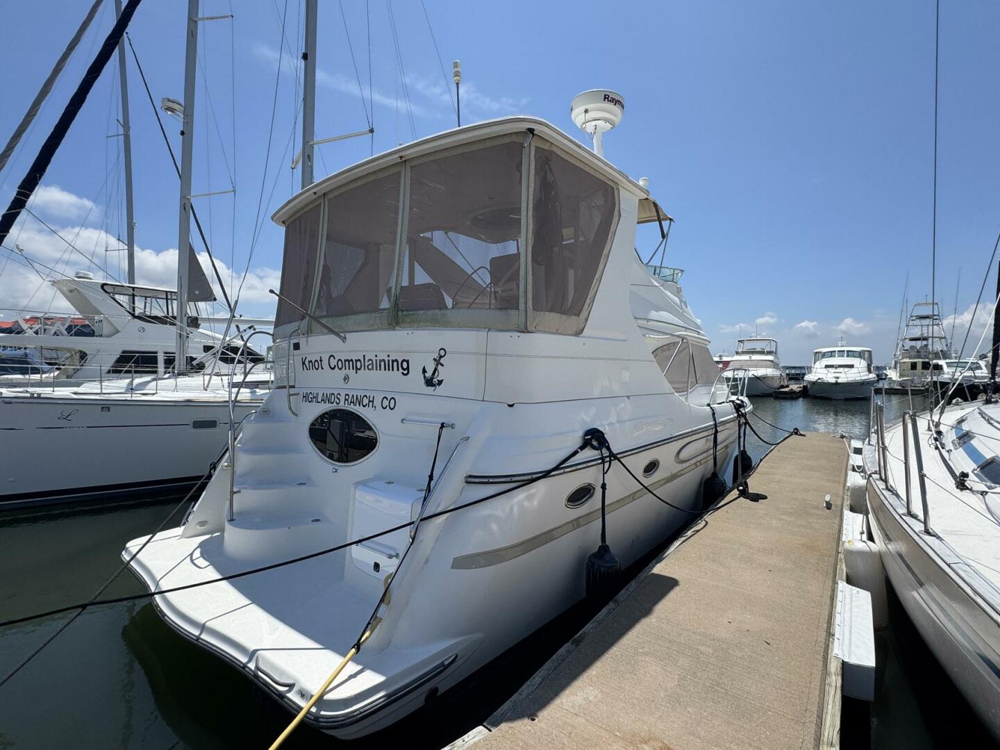 Knot Complaining 41ft Maxum Yacht For Sale