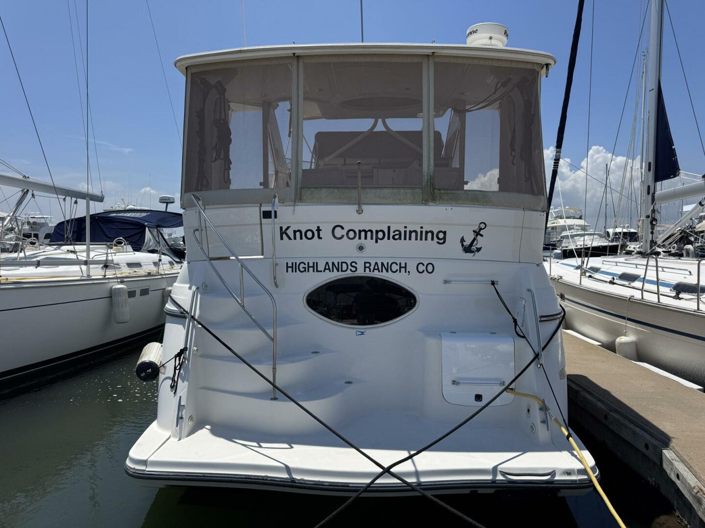 Knot Complaining 41ft Maxum Yacht For Sale