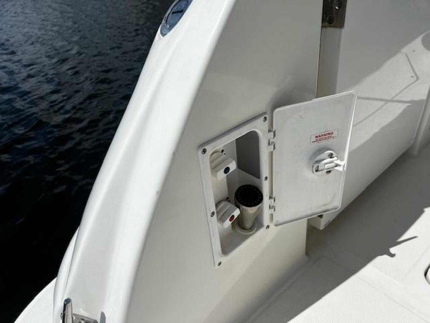 410 transom shower