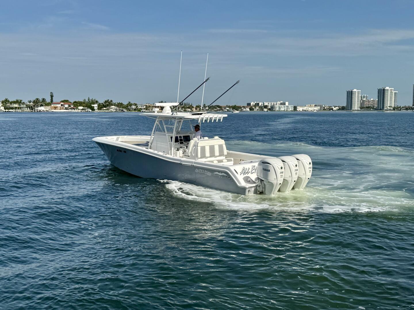 All Eyez on Me  39ft Invincible Yacht For Sale