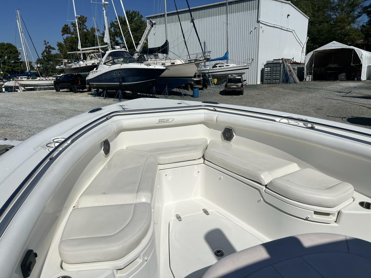 2014 Boston Whaler 350 Outrage Forward Seating from Port