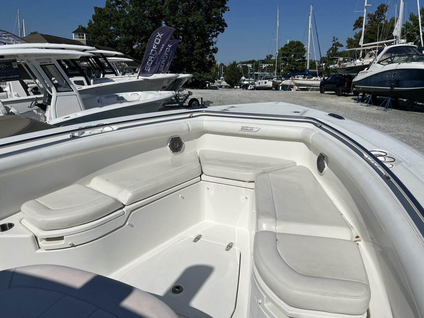 2014 Boston Whaler 350 Outrage Forward Seating from Starboar