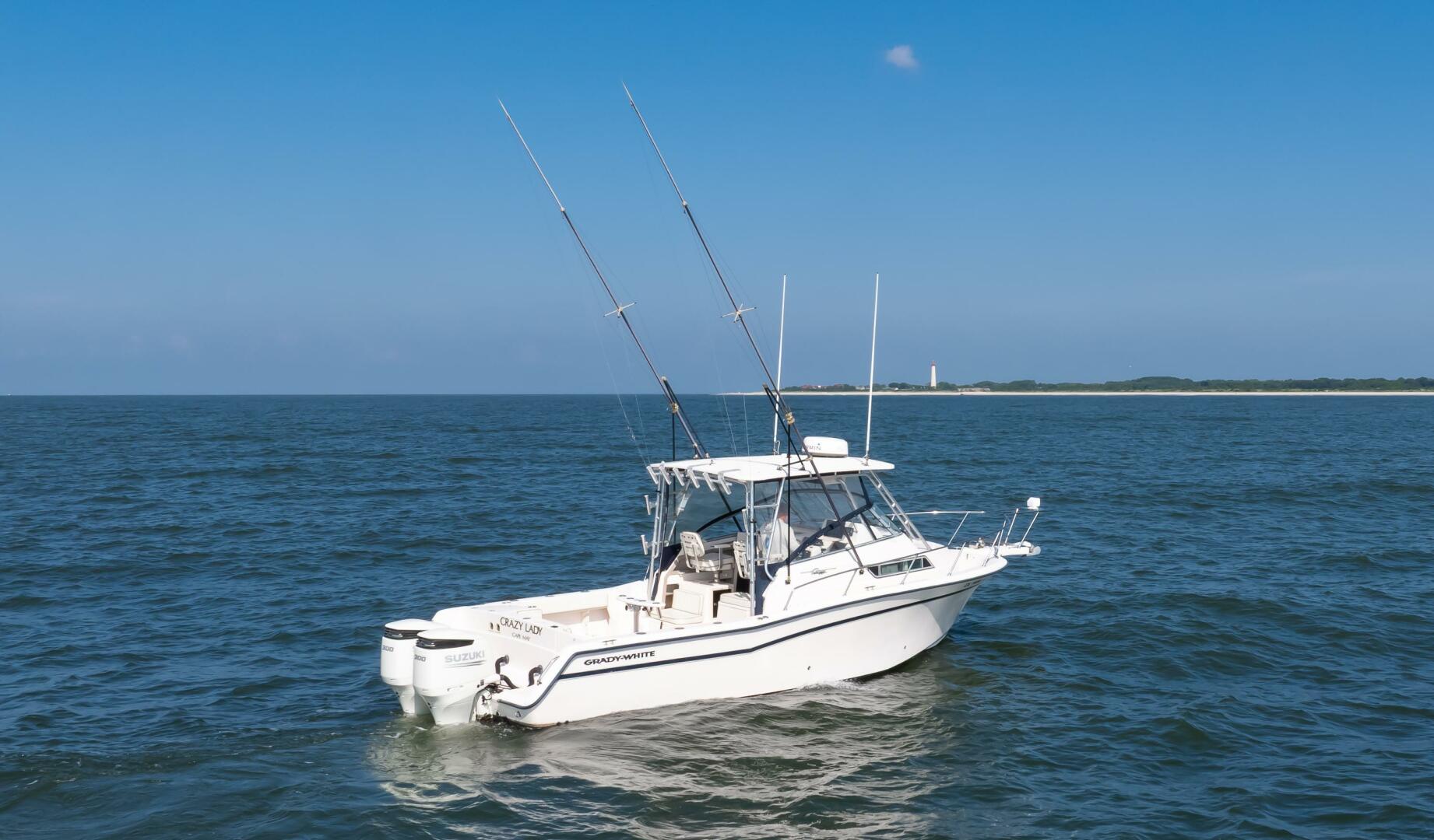 Crazy Lady 30ft Grady White Yacht For Sale
