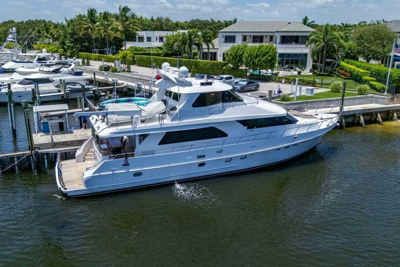 Somewhere In Time 78ft Ocean Alexander Yacht For Sale