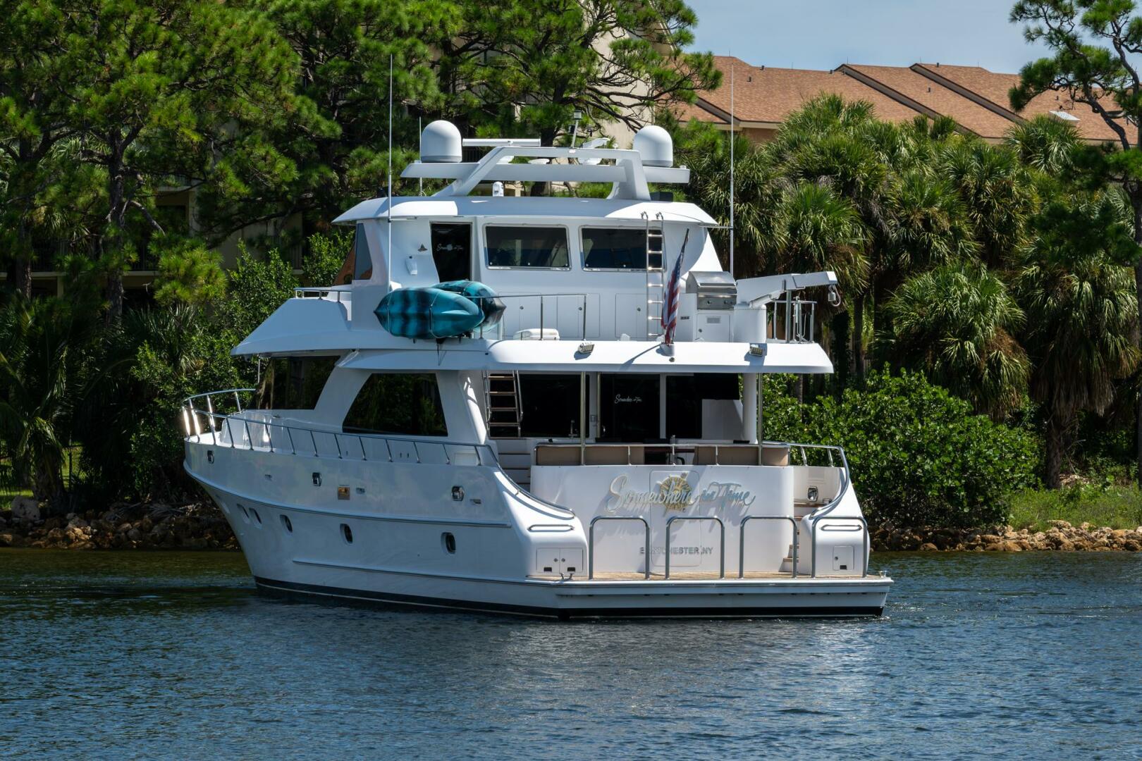 Somewhere In Time 78ft Ocean Alexander Yacht For Sale