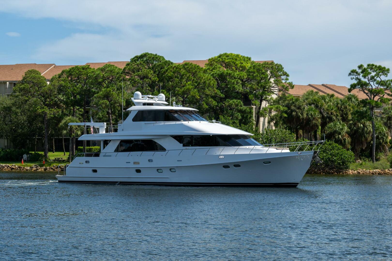 Somewhere In Time 78ft Ocean Alexander Yacht For Sale