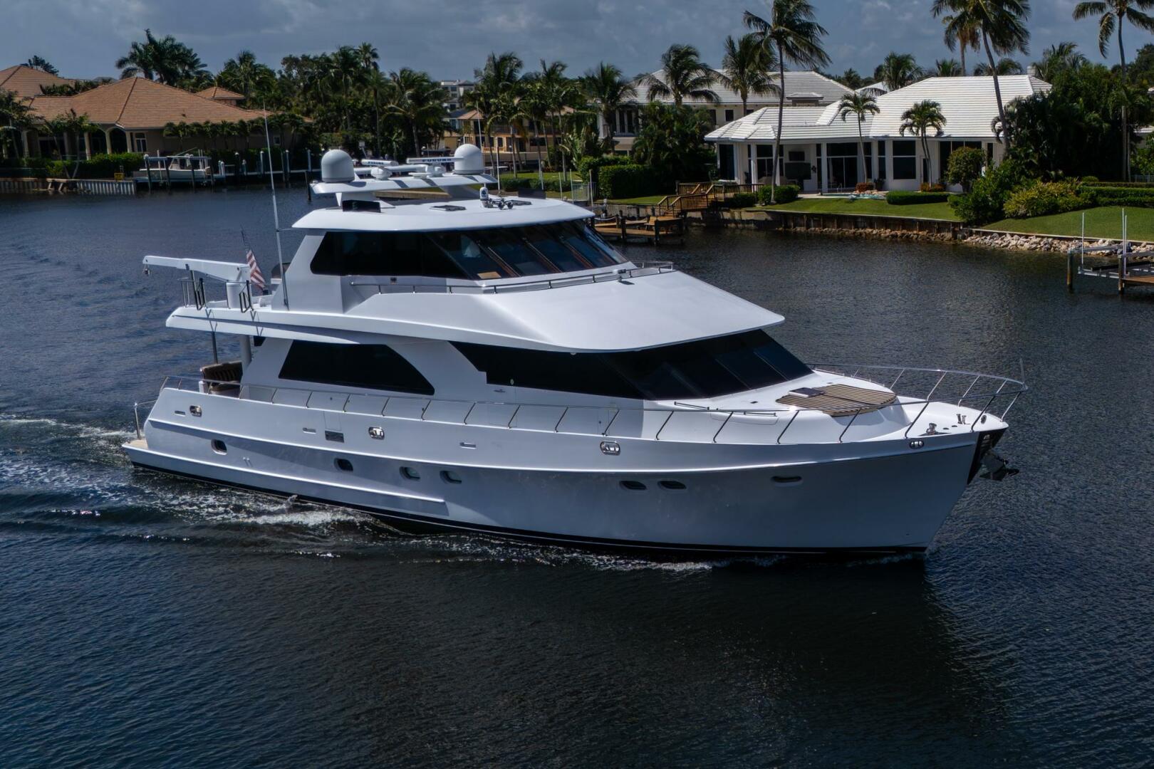 Somewhere In Time 78ft Ocean Alexander Yacht For Sale