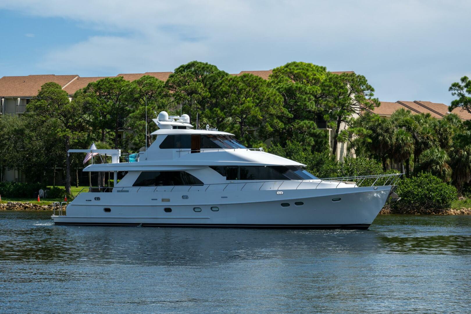 Somewhere In Time 78ft Ocean Alexander Yacht For Sale