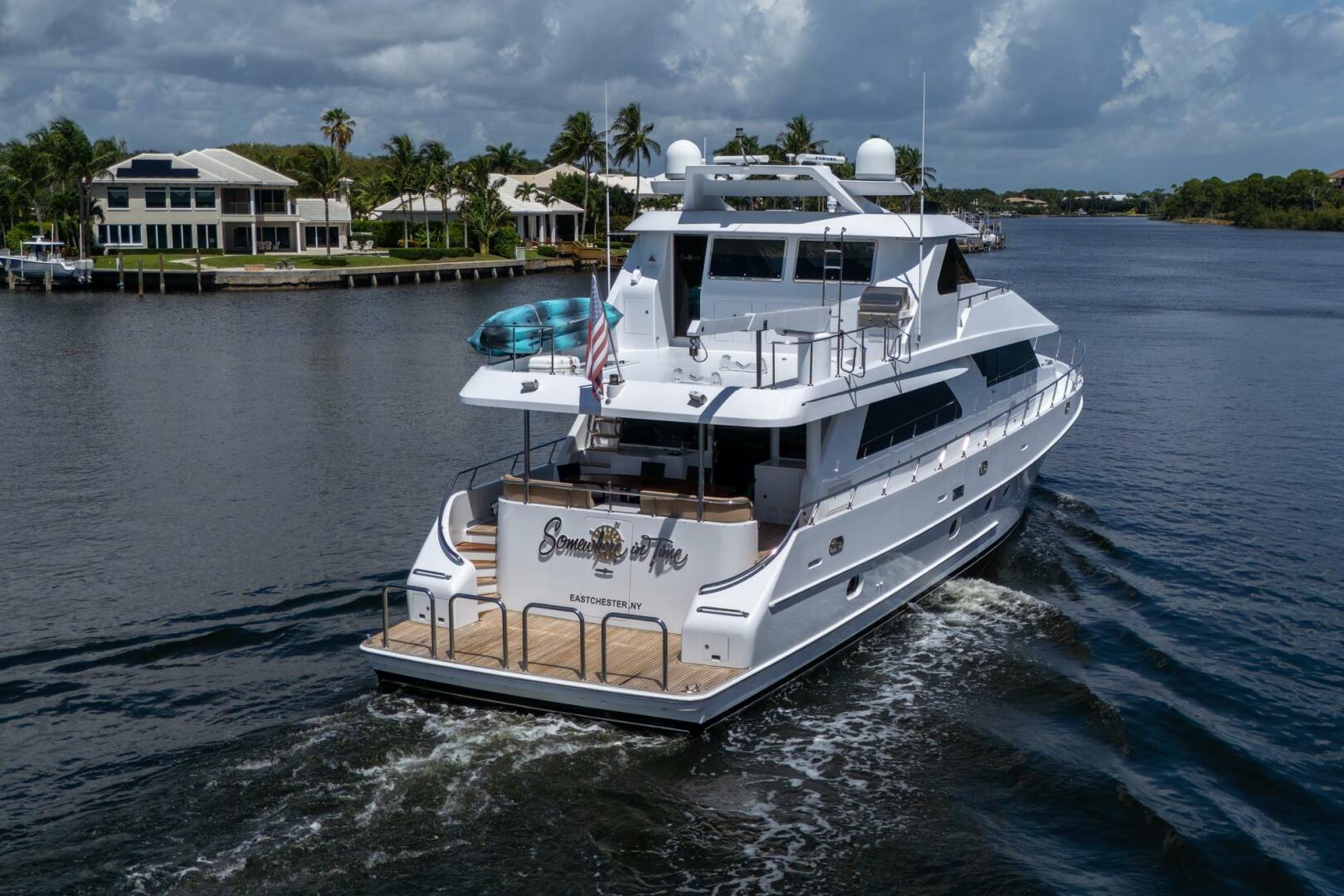 Somewhere In Time 78ft Ocean Alexander Yacht For Sale