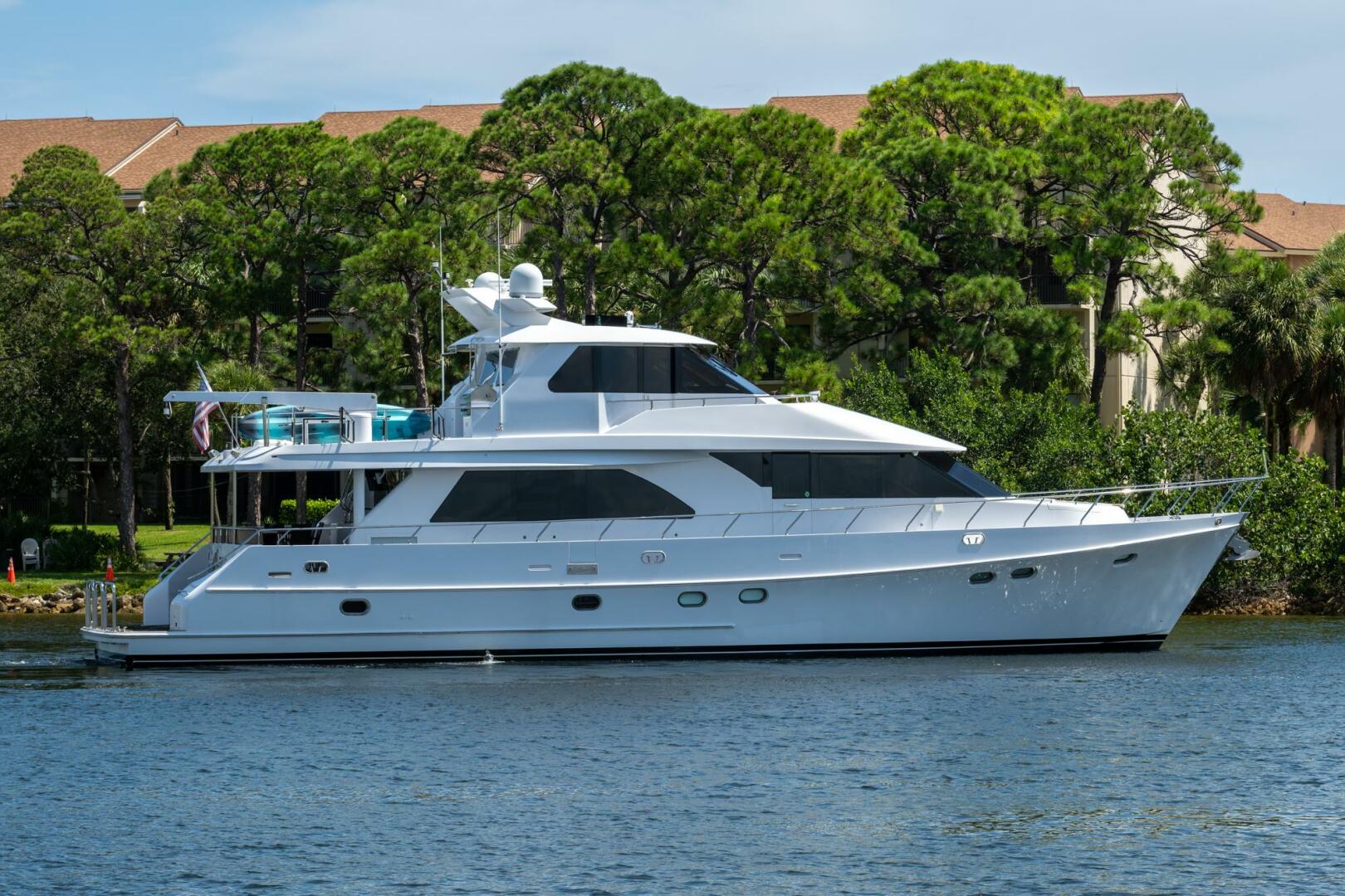 Somewhere In Time 78ft Ocean Alexander Yacht For Sale