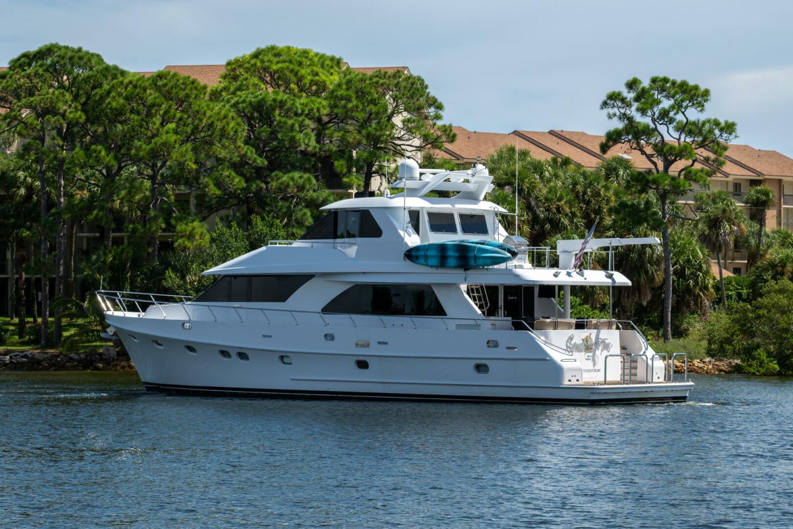 Somewhere In Time 78ft Ocean Alexander Yacht For Sale