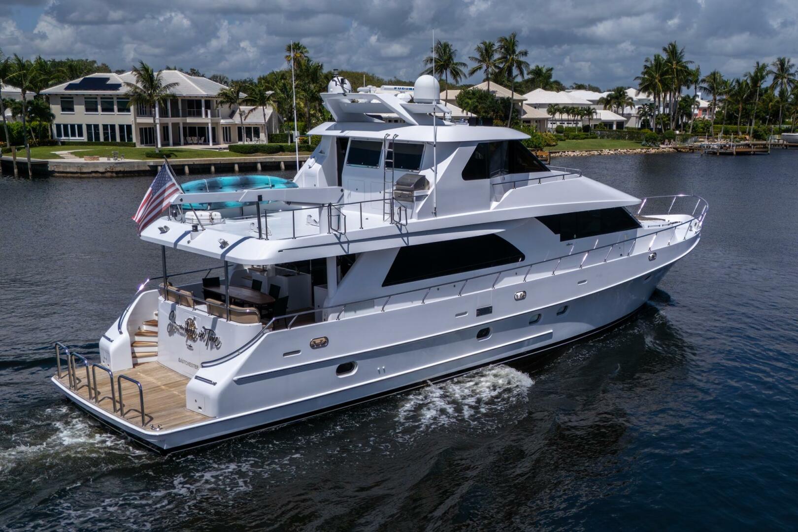 Somewhere In Time 78ft Ocean Alexander Yacht For Sale